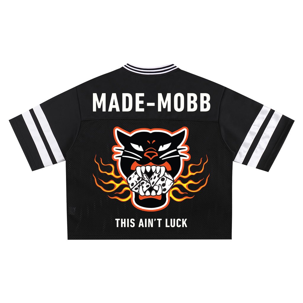 mobbTシャツ BLAKCAT Crop Jersey - Black – MADE MOBB