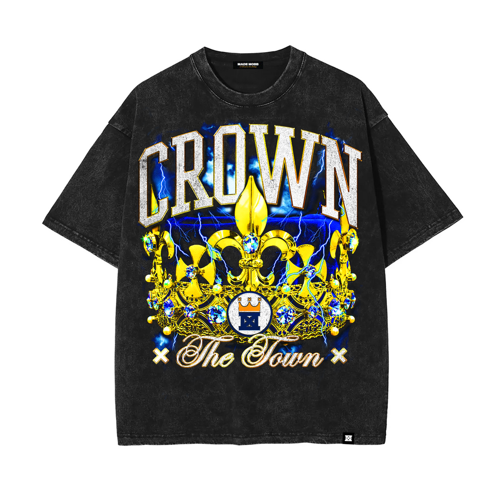 Crown Town Tee - Black – MADE MOBB