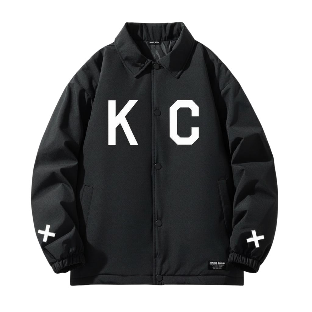 Signature KC Padded Coach Jacket - Black – MADE MOBB