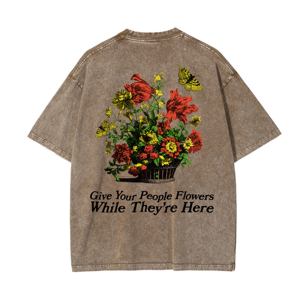 Tシャツ(半袖/袖なし) ENFOLD  FLOWER-SLEEVE PULLOVER VONIQUE / ENFOLD / Flower sleeve T-shirt