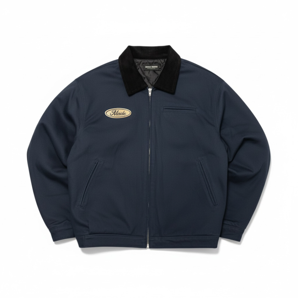 マディソンブルー ミリタリーワークシャツ MADISON BLUE（マディソンブルー） BACK SATIN FRENCH WORK JKT MB191
