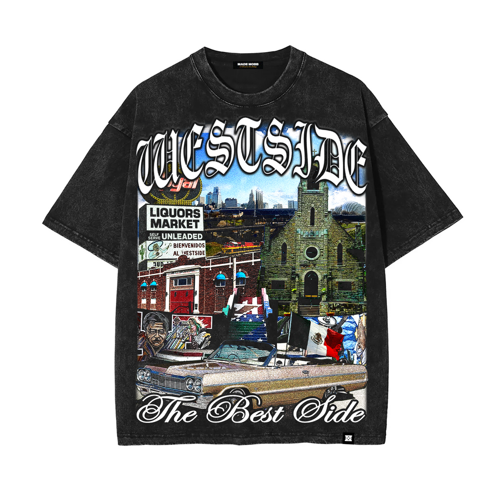 WESTSIDE KC Tee - Black – MADE MOBB