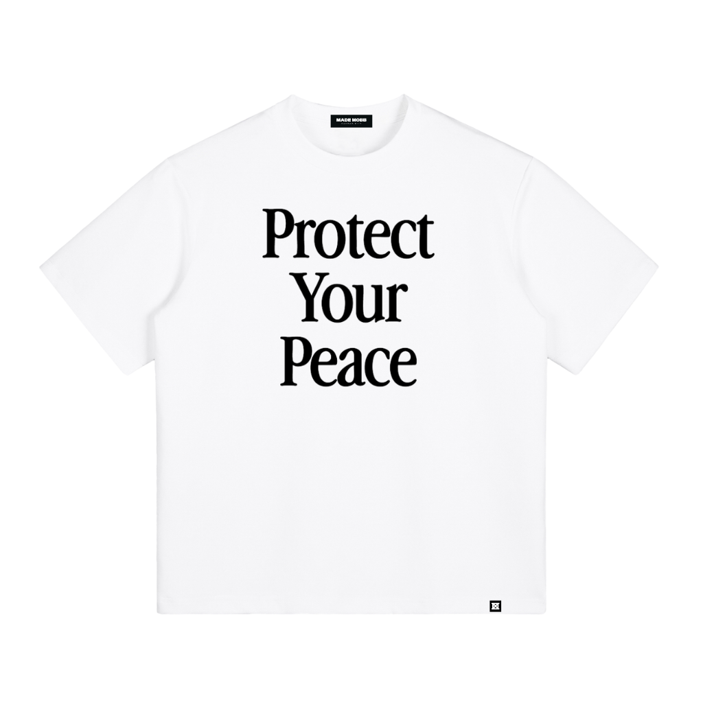 Protect Your Peace Tee - White