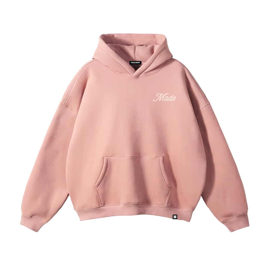 Made Staple Hoodie - Salmon