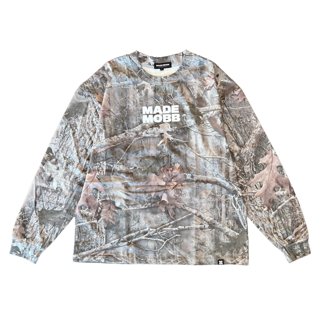 This Ain't Luck LS Tee - Camo