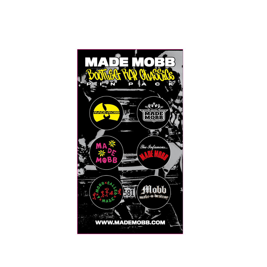 Bootleg Rap Classics Pin Pack (6)