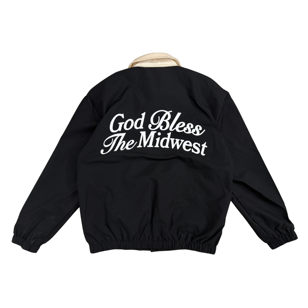 God Bless The Midwest Jacket - Black