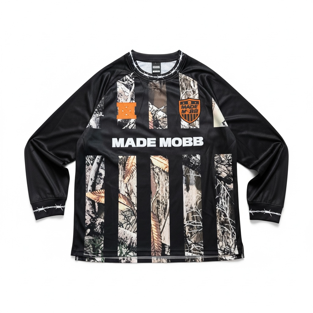 MADE Long Sleeve Fútbol Jersey - Camo