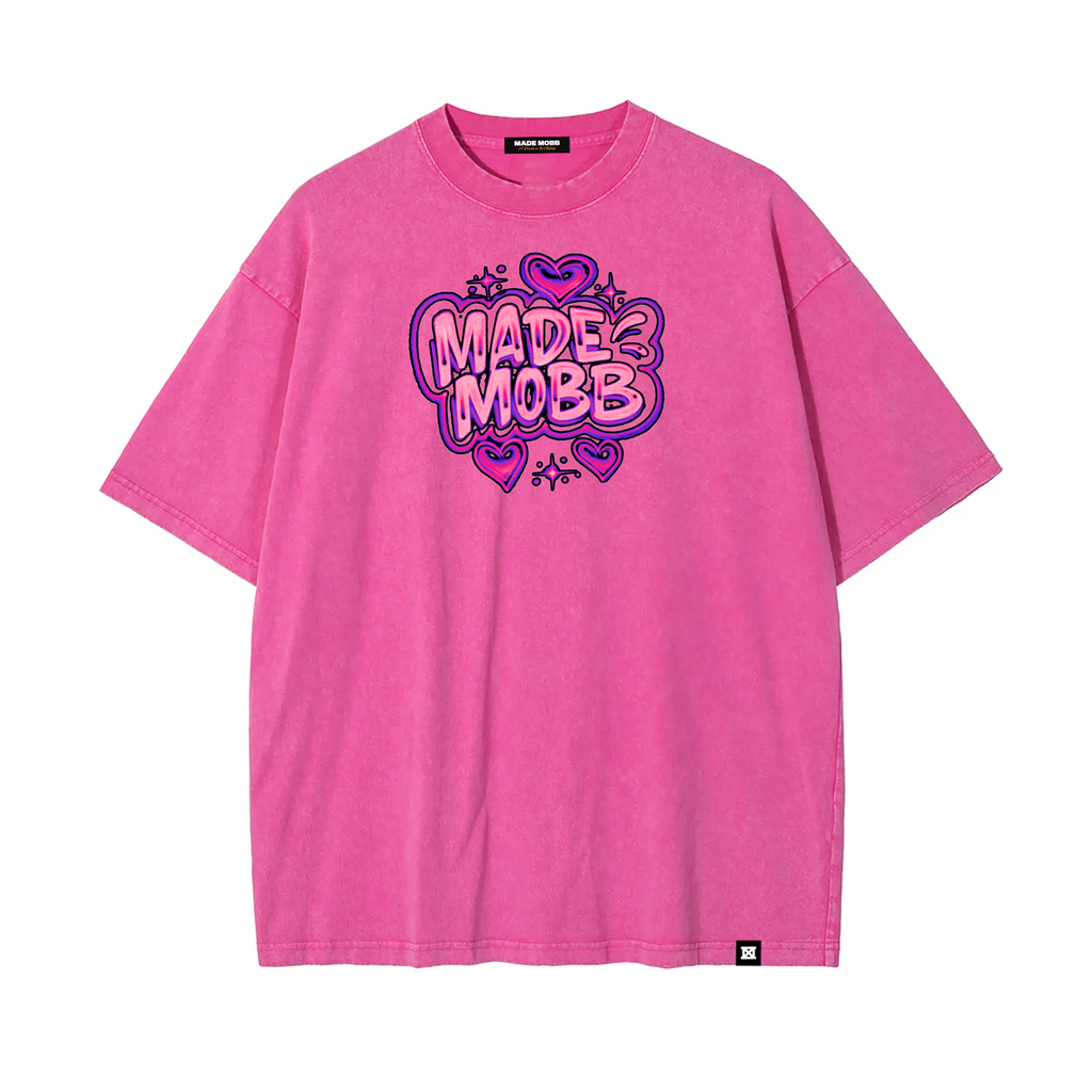 Luv Ain't a Gamble Tee - Hot Pink