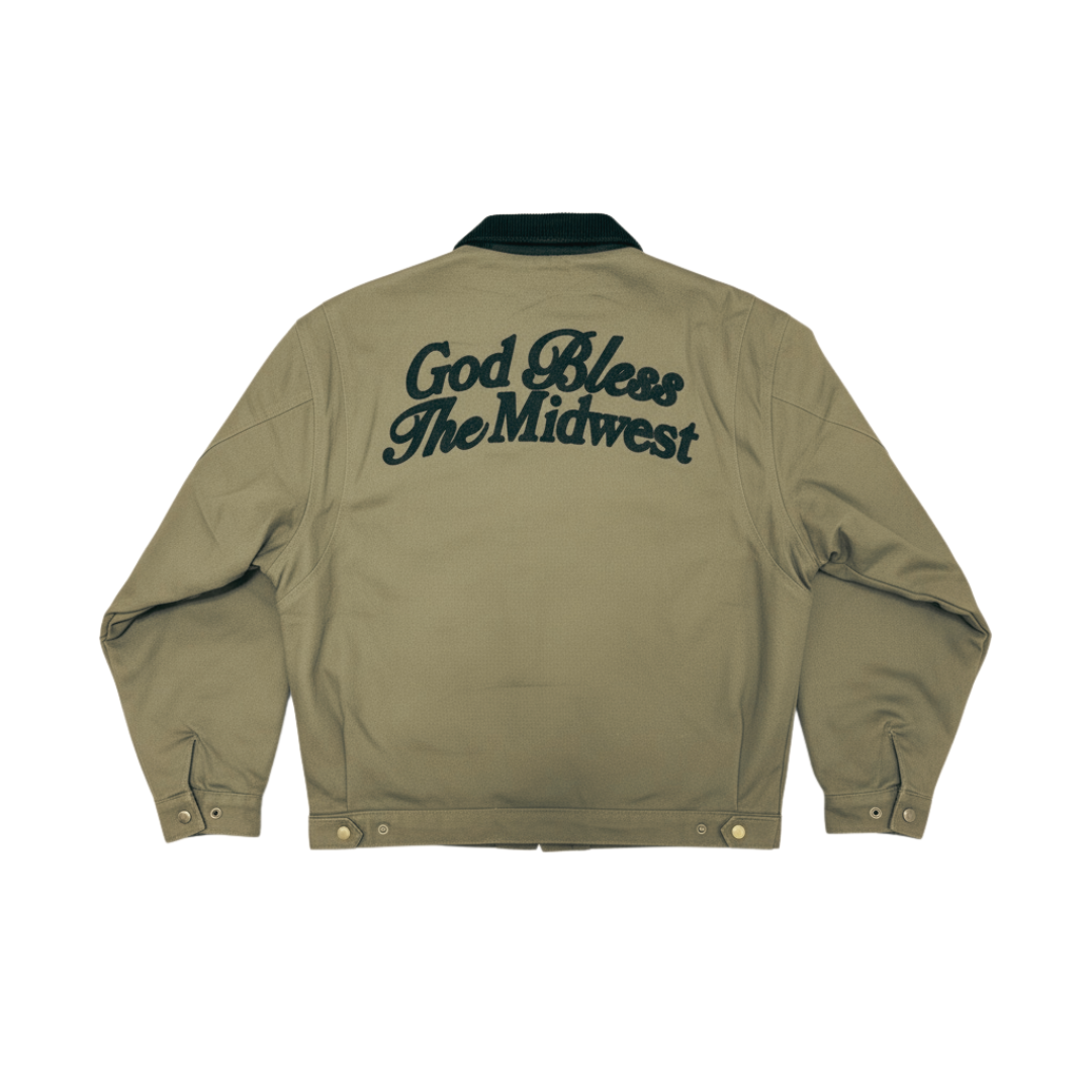 Midwest Workman Jacket - Army – MADE MOBB Midwest Workman Jacket - Army – MADE MOBB