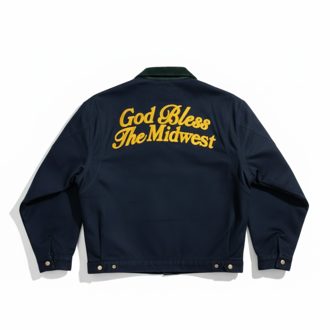 Midwest Workman Jacket - Navy – MADE MOBB Midwest Workman Jacket - Navy – MADE MOBB