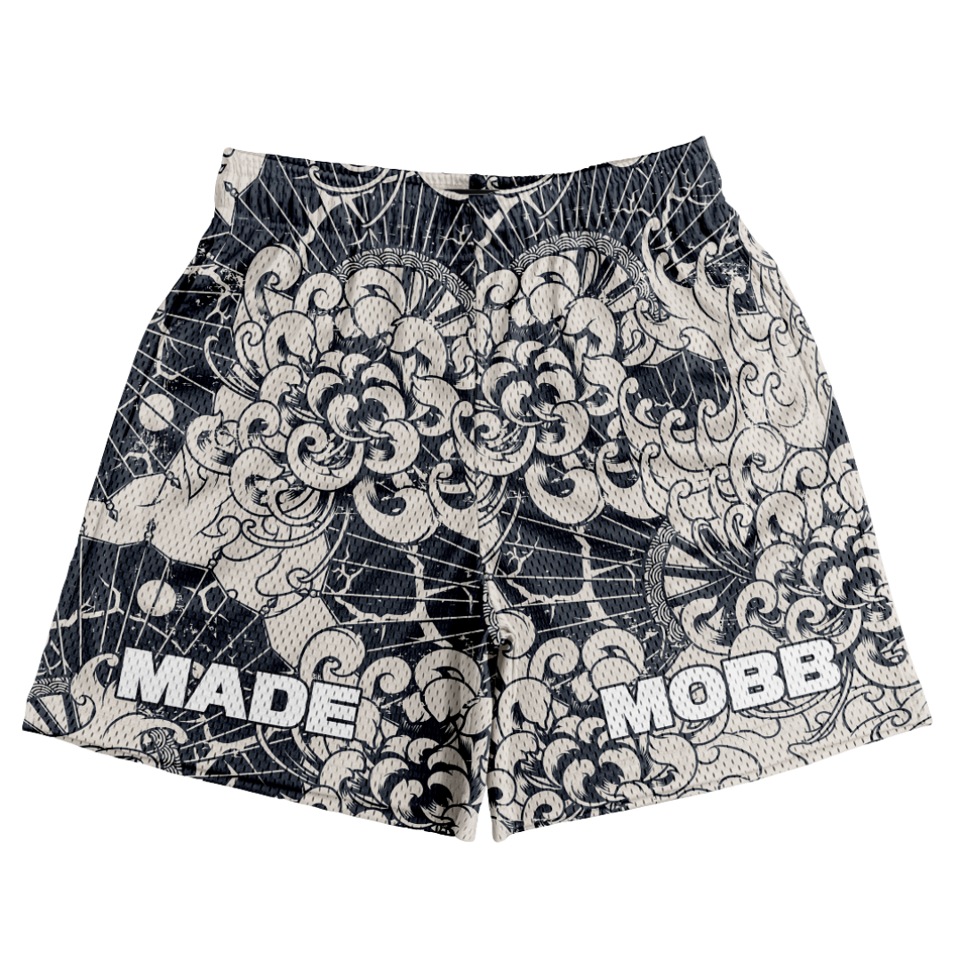 MADE MOBB Shorts - Midnight Wave