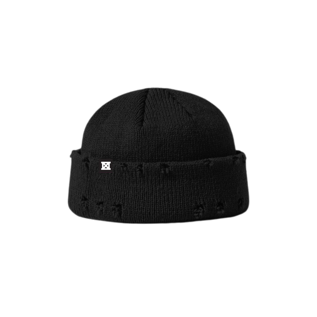 MADE Distressed Beanie - Black
