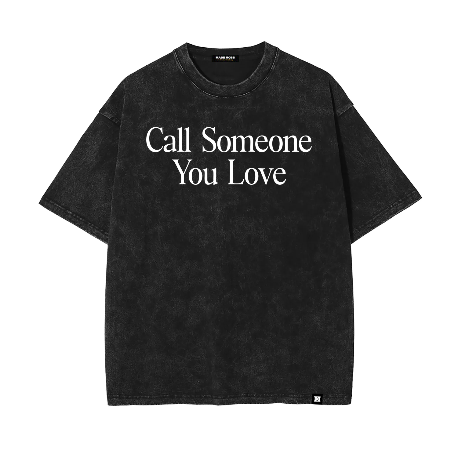 Call Someone You Love V3 Tee - Black