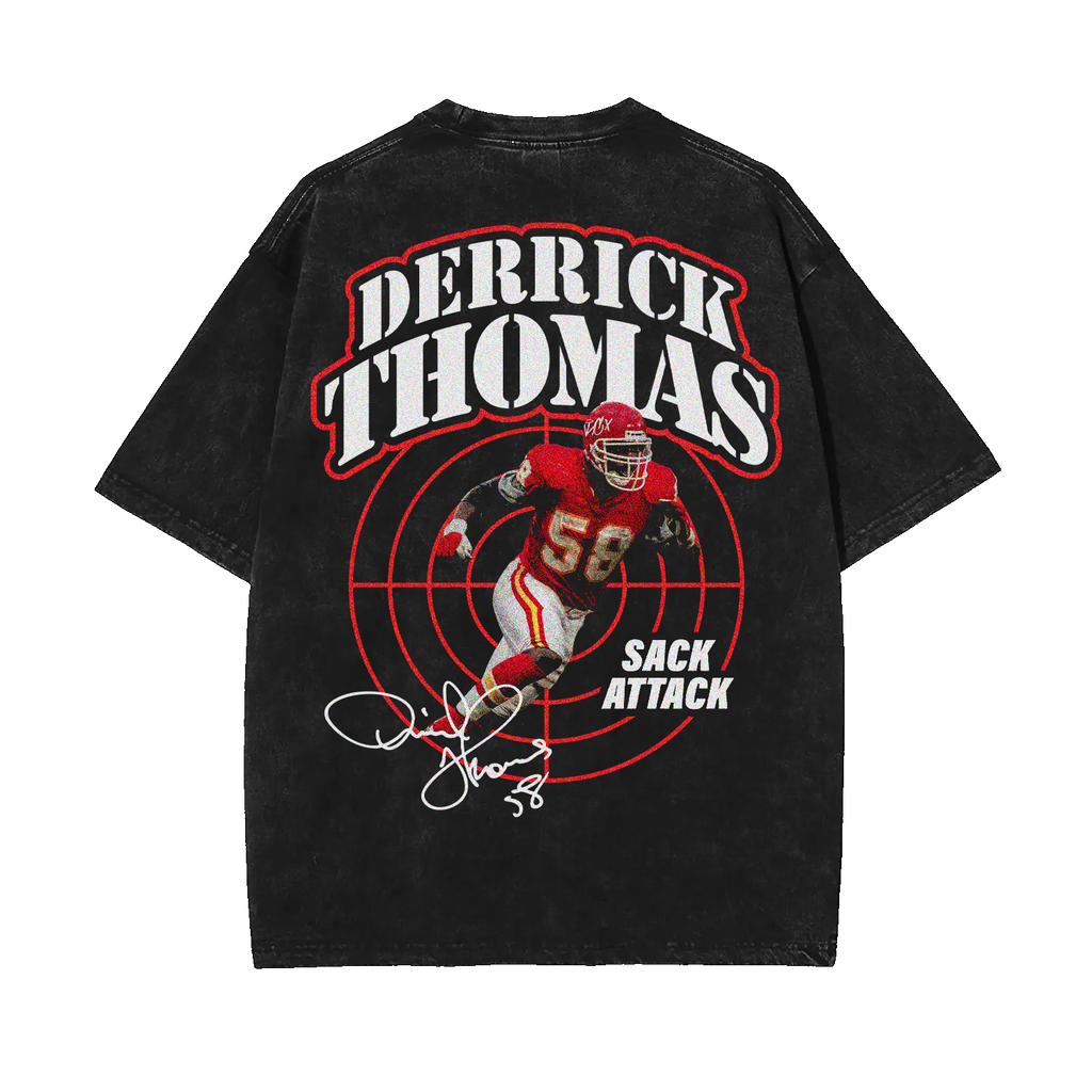 Sack Attack Tee - Derrick Thomas X MADE MOBB
