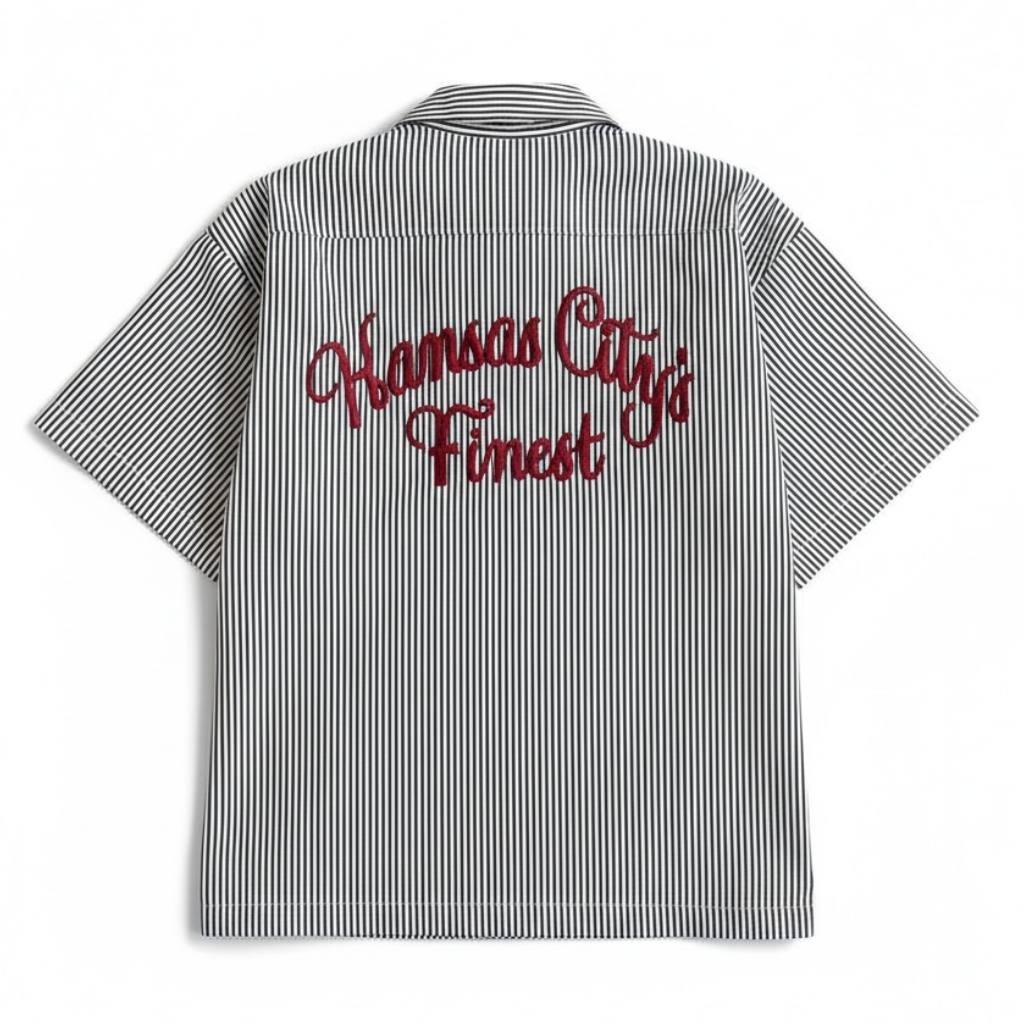 custom dress shirts kansas city Queen of Sparkles Custom Kansas City Script Tee in Blue - Amelia's Boutique