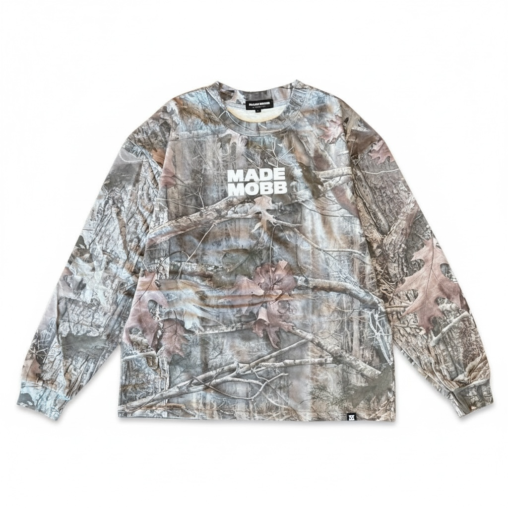 This Ain't Luck LS Tee - Camo