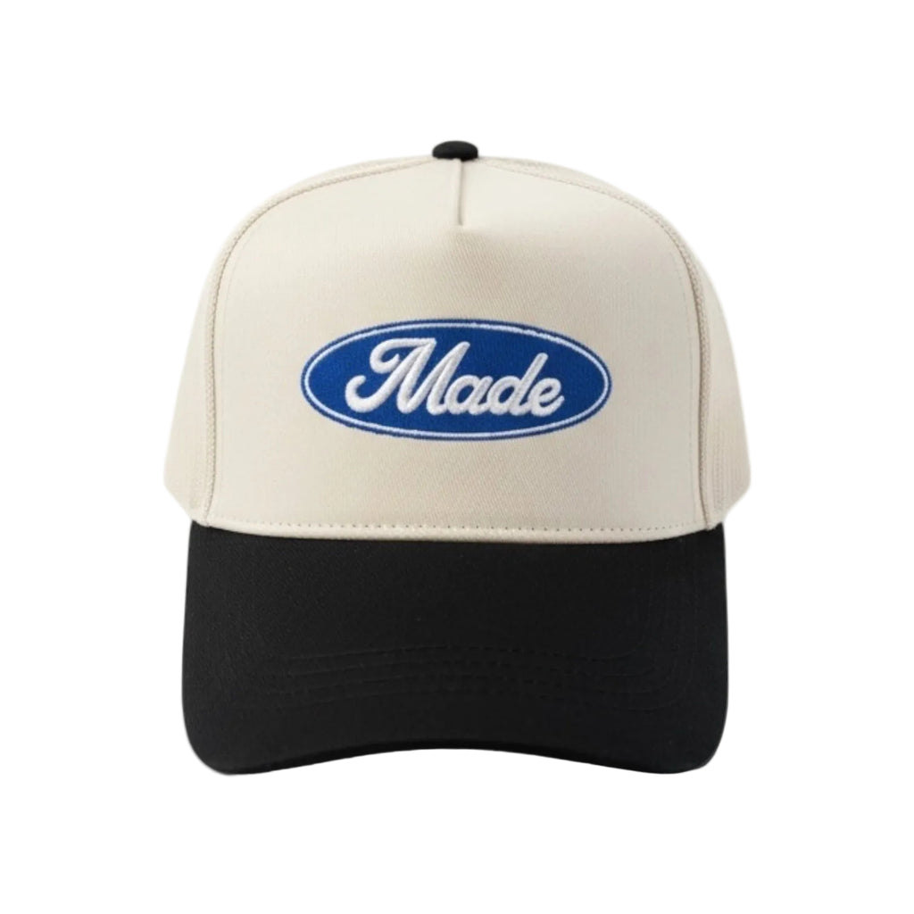 MADE Tough Snapback - Black/Cream