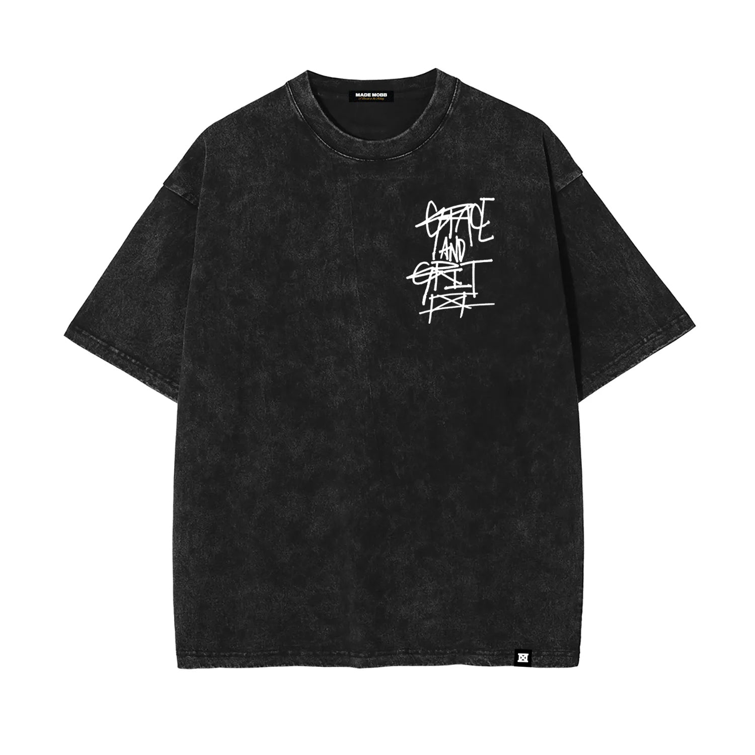 Grace & Grit Masterpiece Tee - Black - River MaKenzi X MADE MOBB
