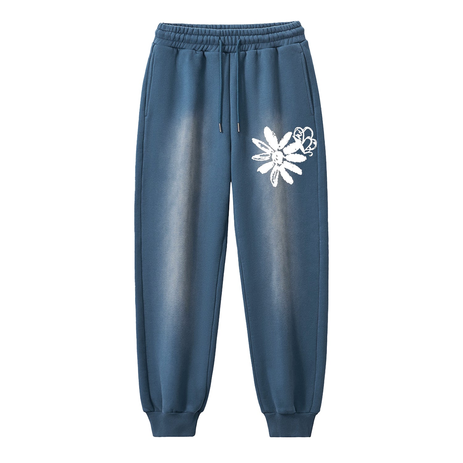 Flower sweatpants on sale