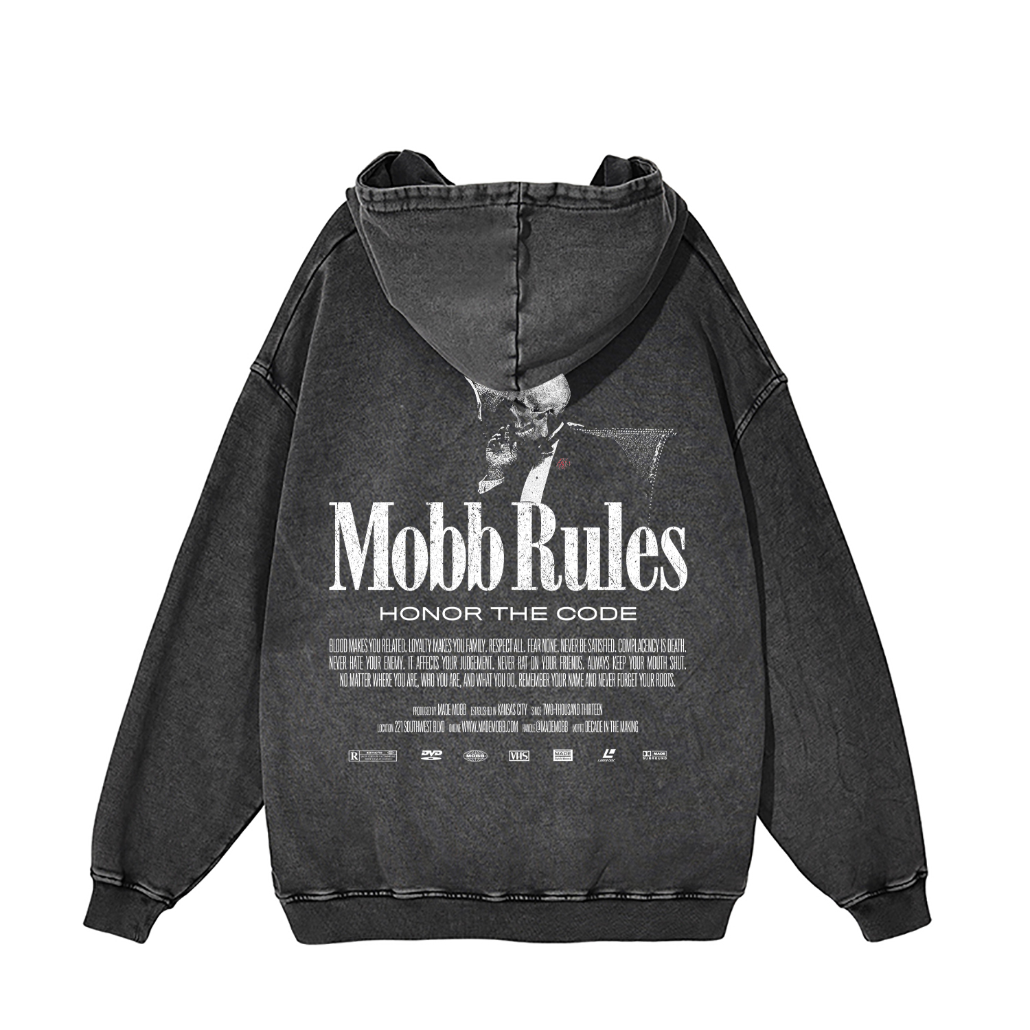 MOBB Rules Hoodie - Black
