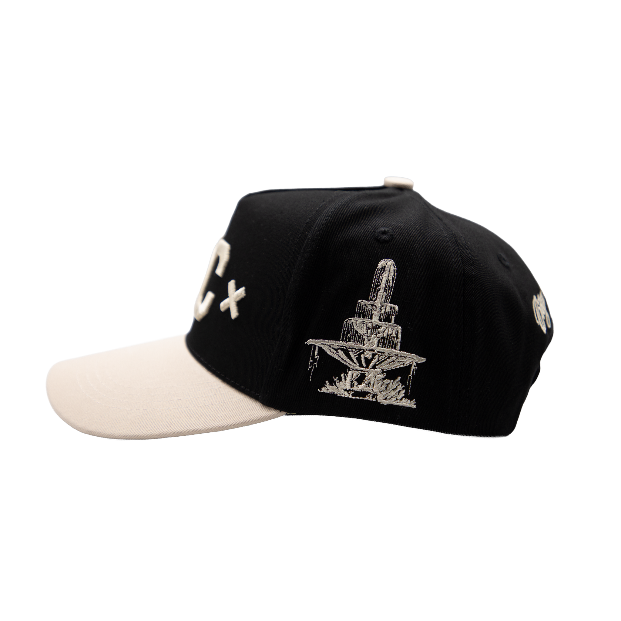 Signature KC Snapback - Cream/Black
