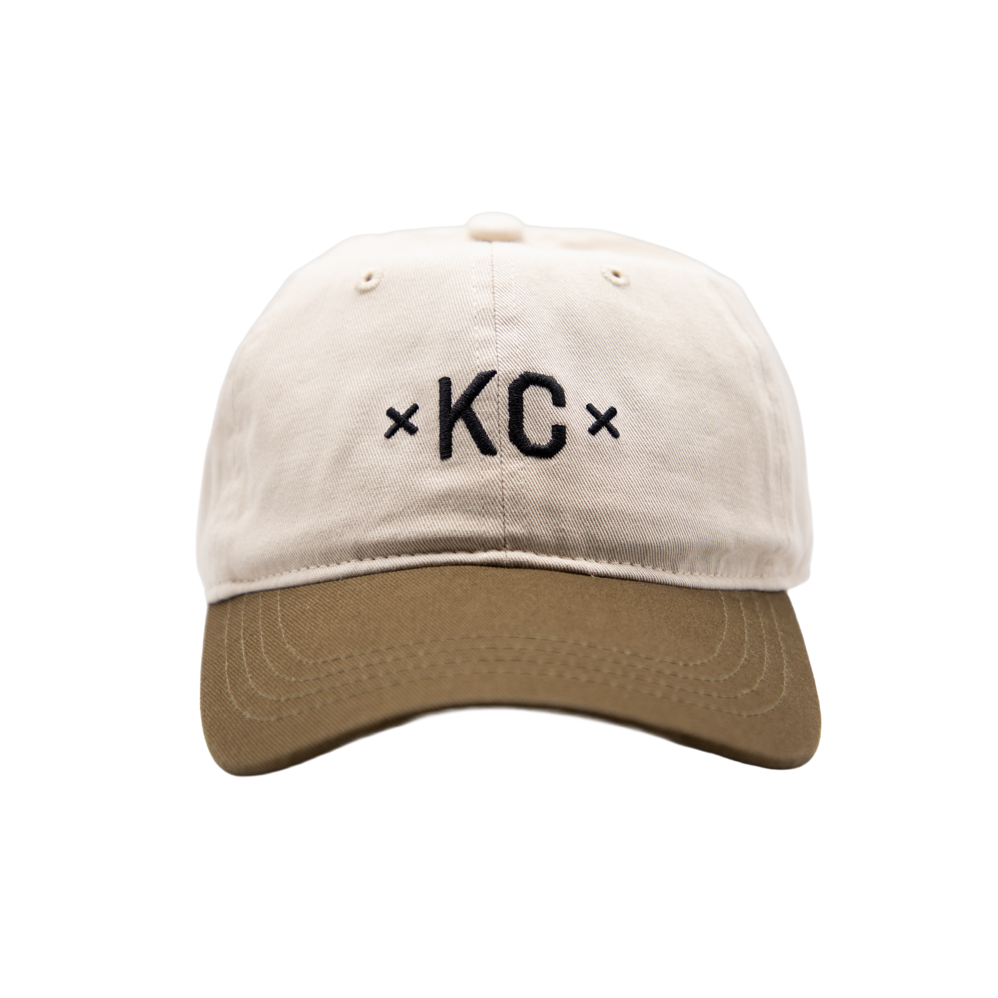 Signature KC Dad Hat - Brown/Cream