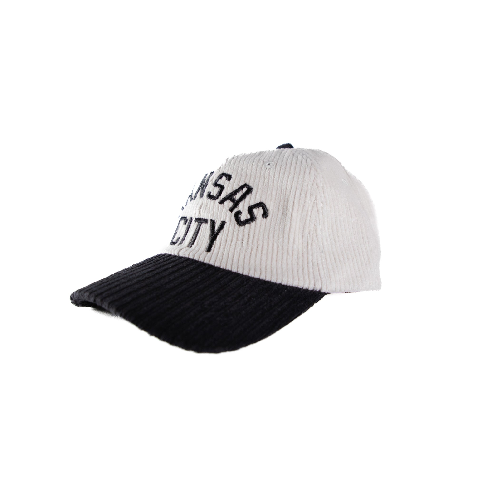 KC OG Corduroy Hat- Black/Cream