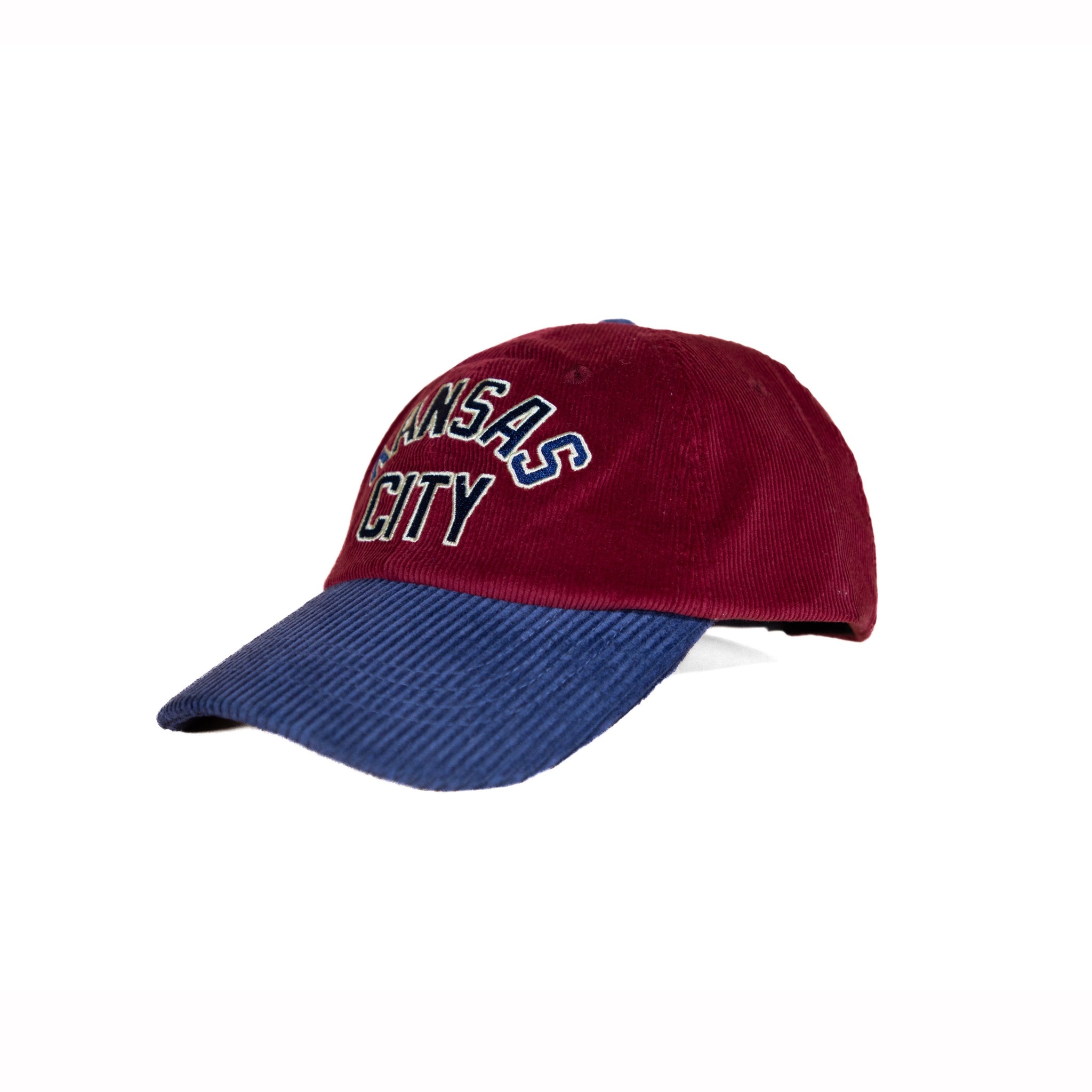 KC OG Corduroy Hat- Maroon/Navy