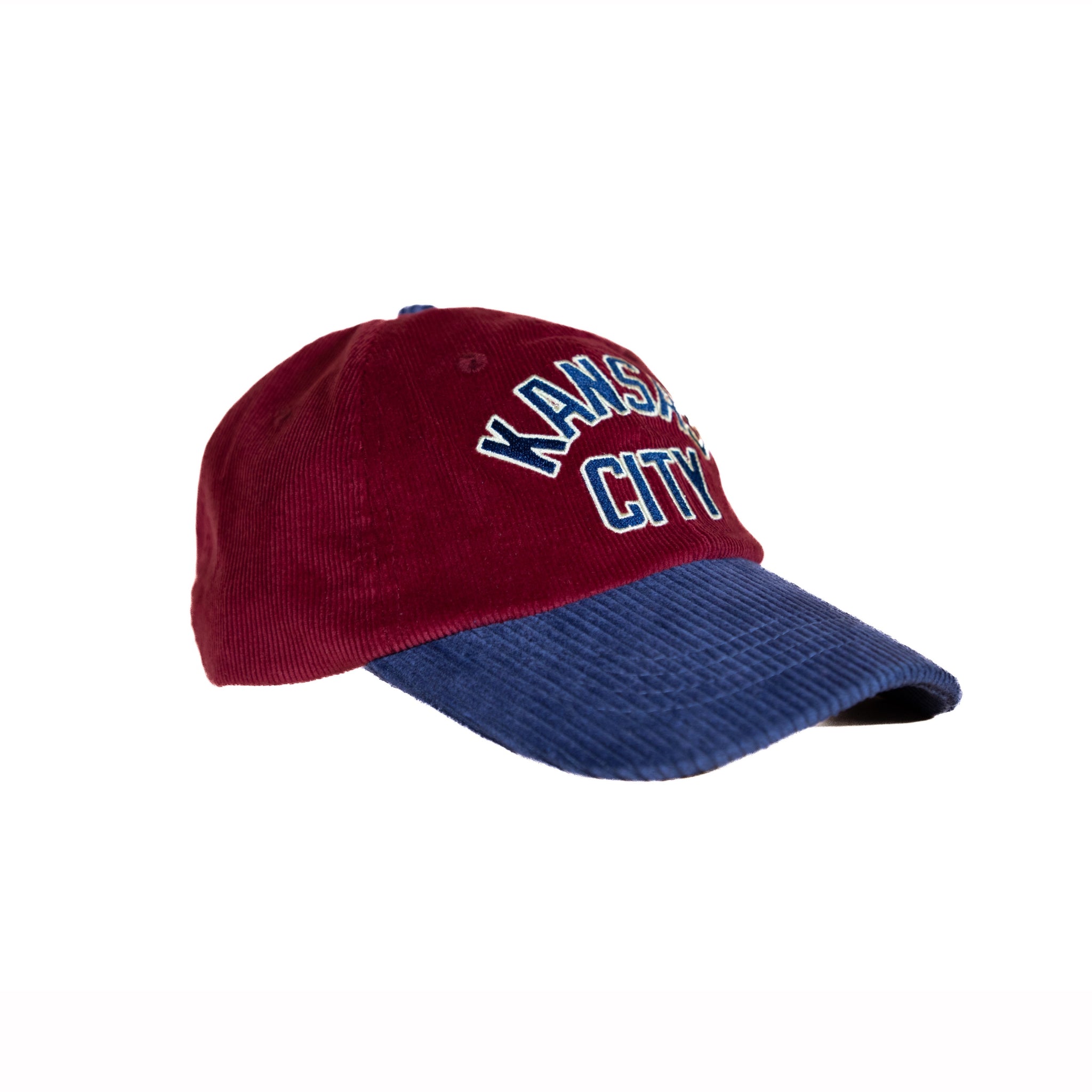 KC OG Corduroy Hat- Maroon/Navy