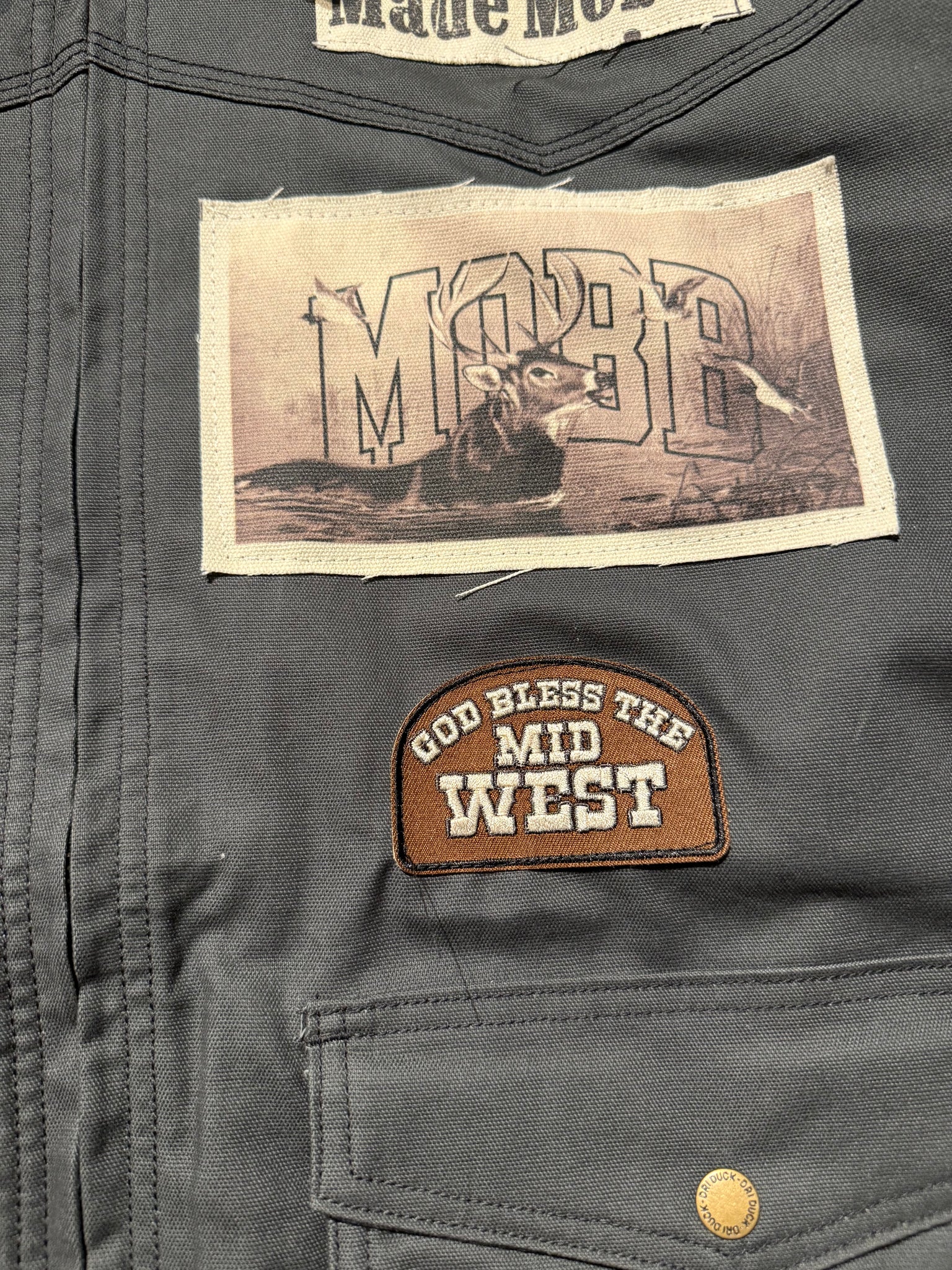 DRI DUCK X MADE MOBB CUSTOM JACKET #5