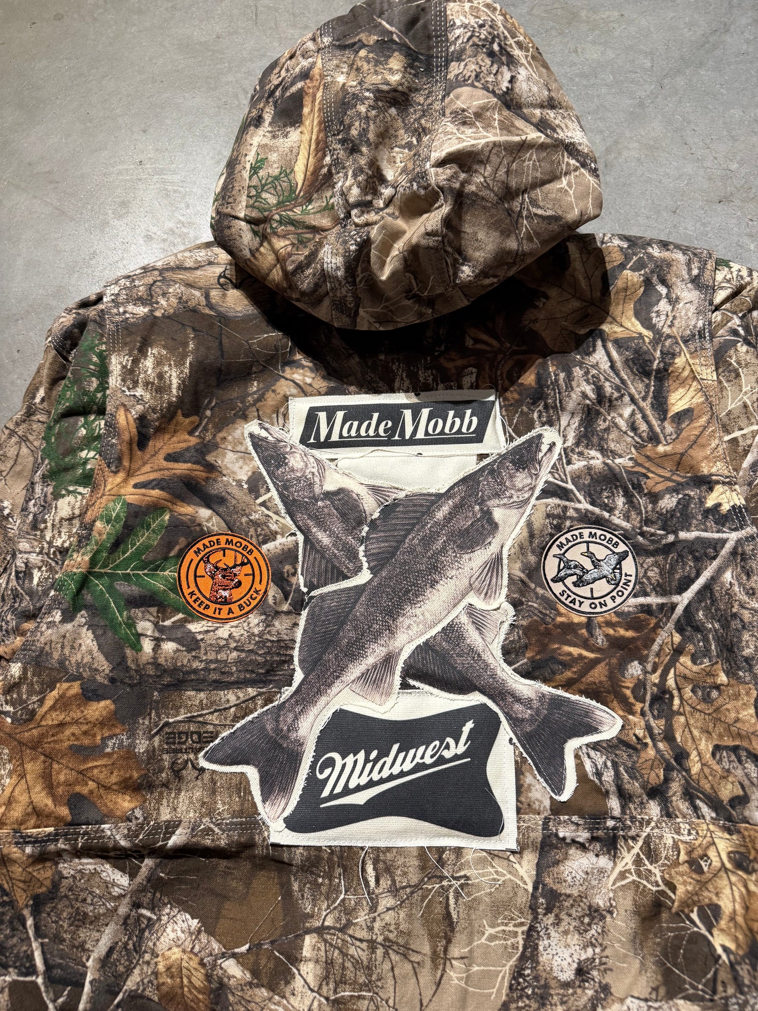 DRI DUCK X MADE MOBB CUSTOM JACKET #10