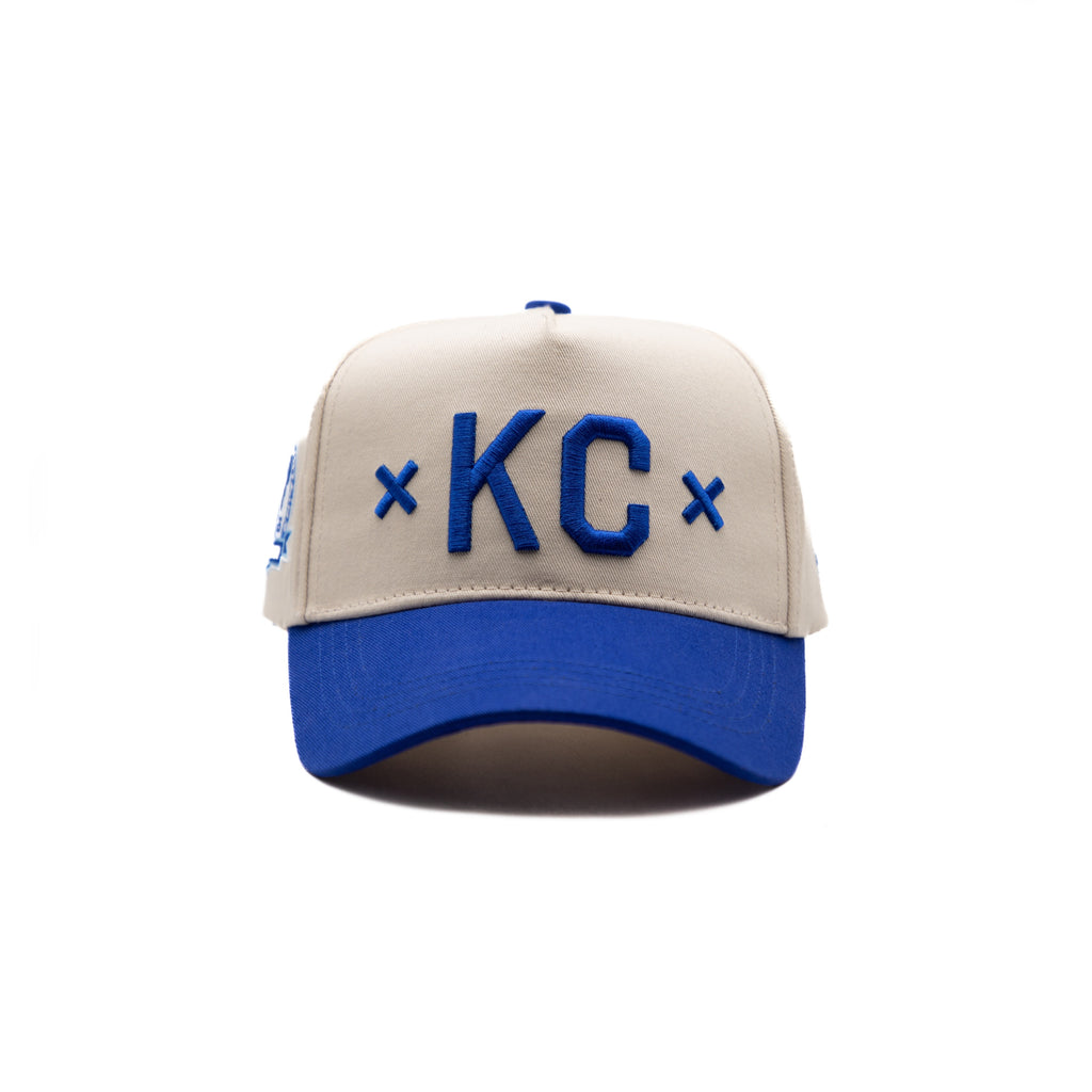 Signature KC Snapback - Blue/Cream