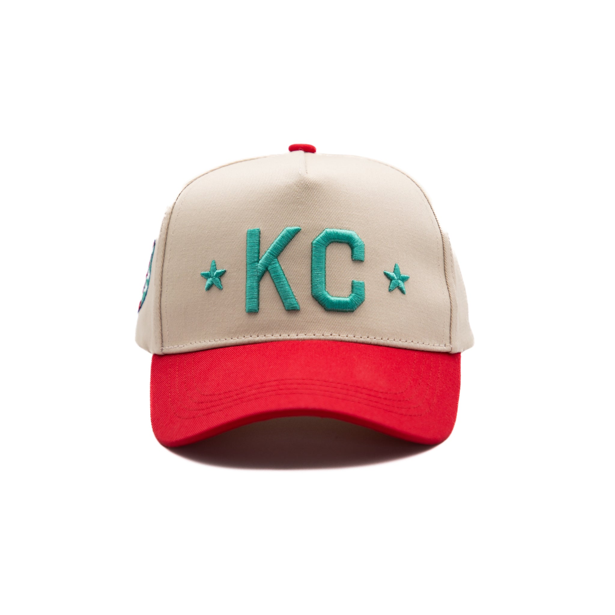 Signature KC Snapback - Red/Cream - KC CURRENT X MADE MOBB