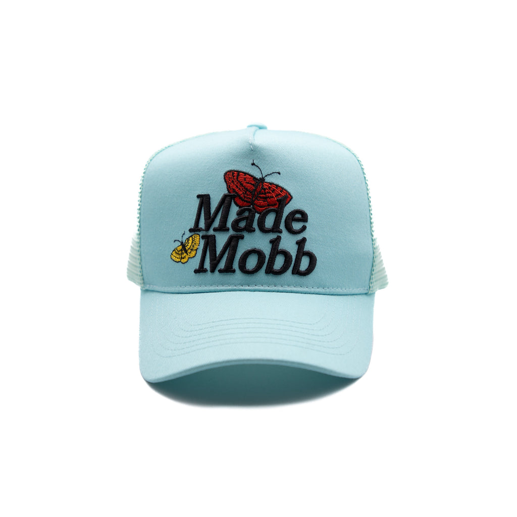 MADE MOBB Butterfly Mesh Hat - Mint