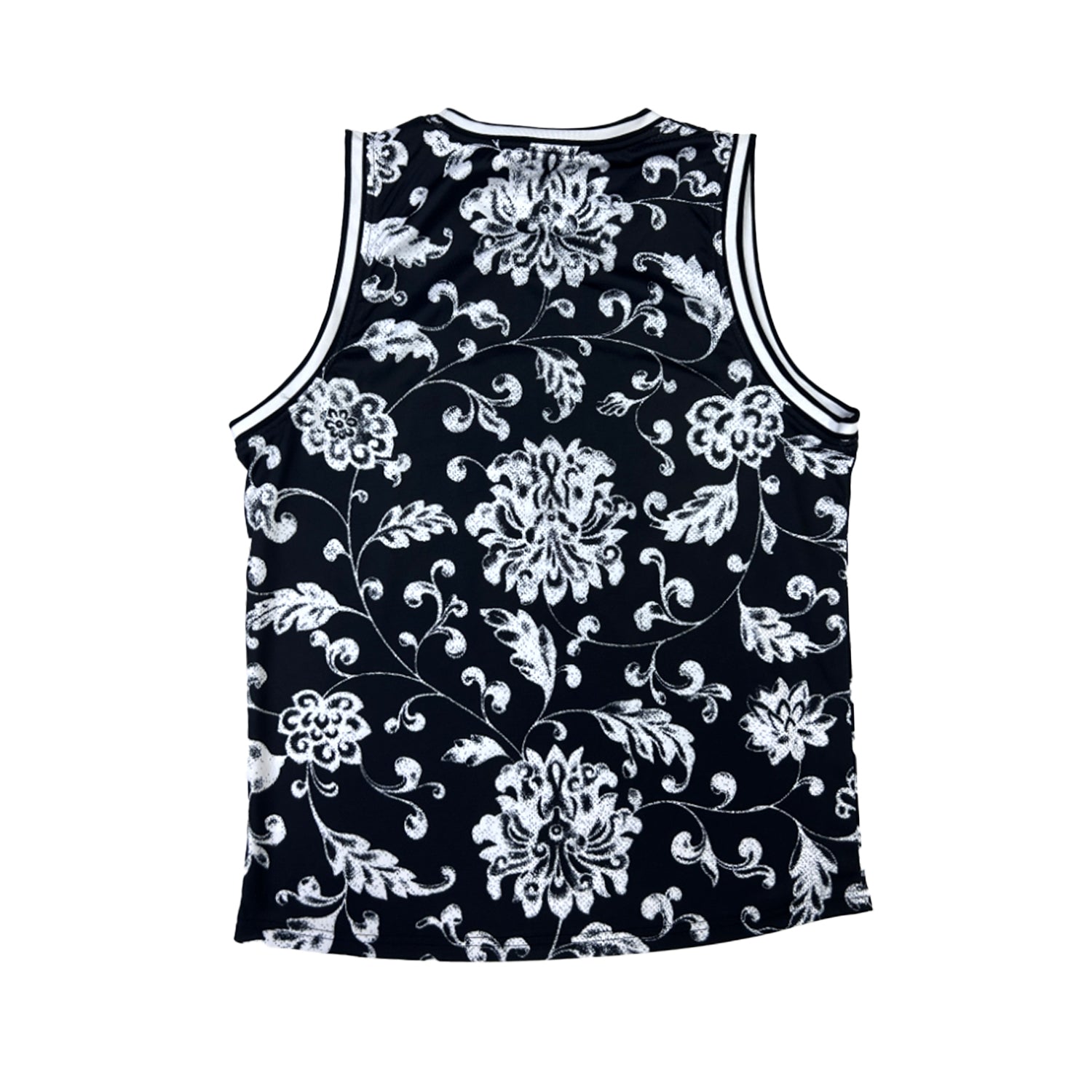 MOBB Basketball Jersey - Black Floral