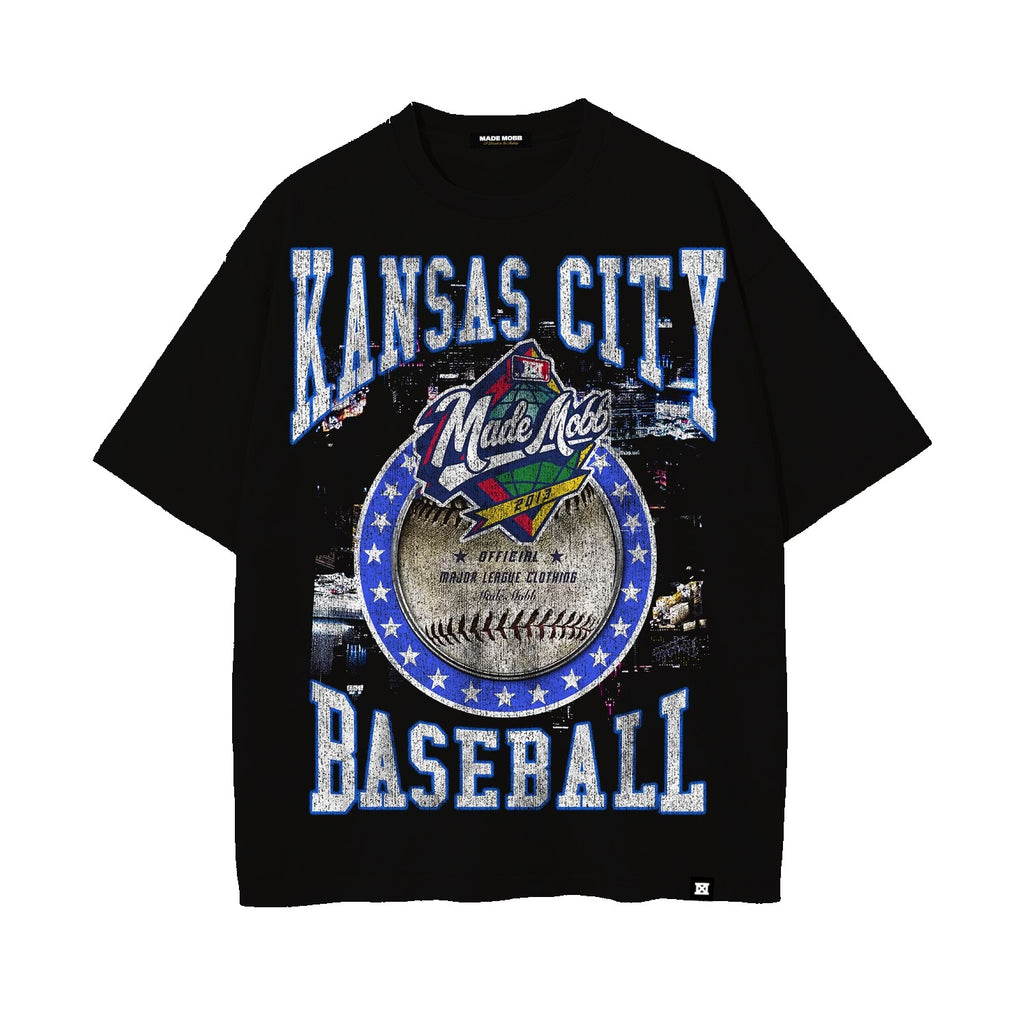 KC Baseball Tee - Black