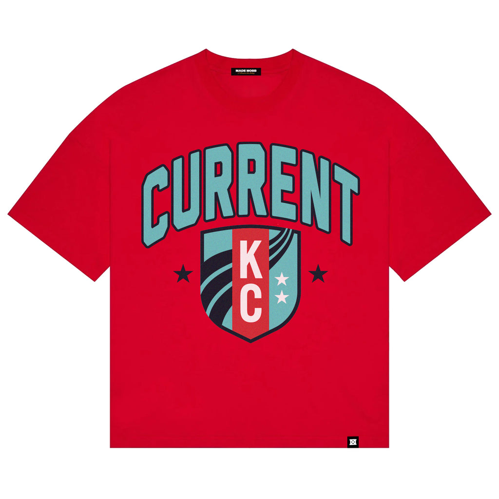 KC Current Shield Tee - Red