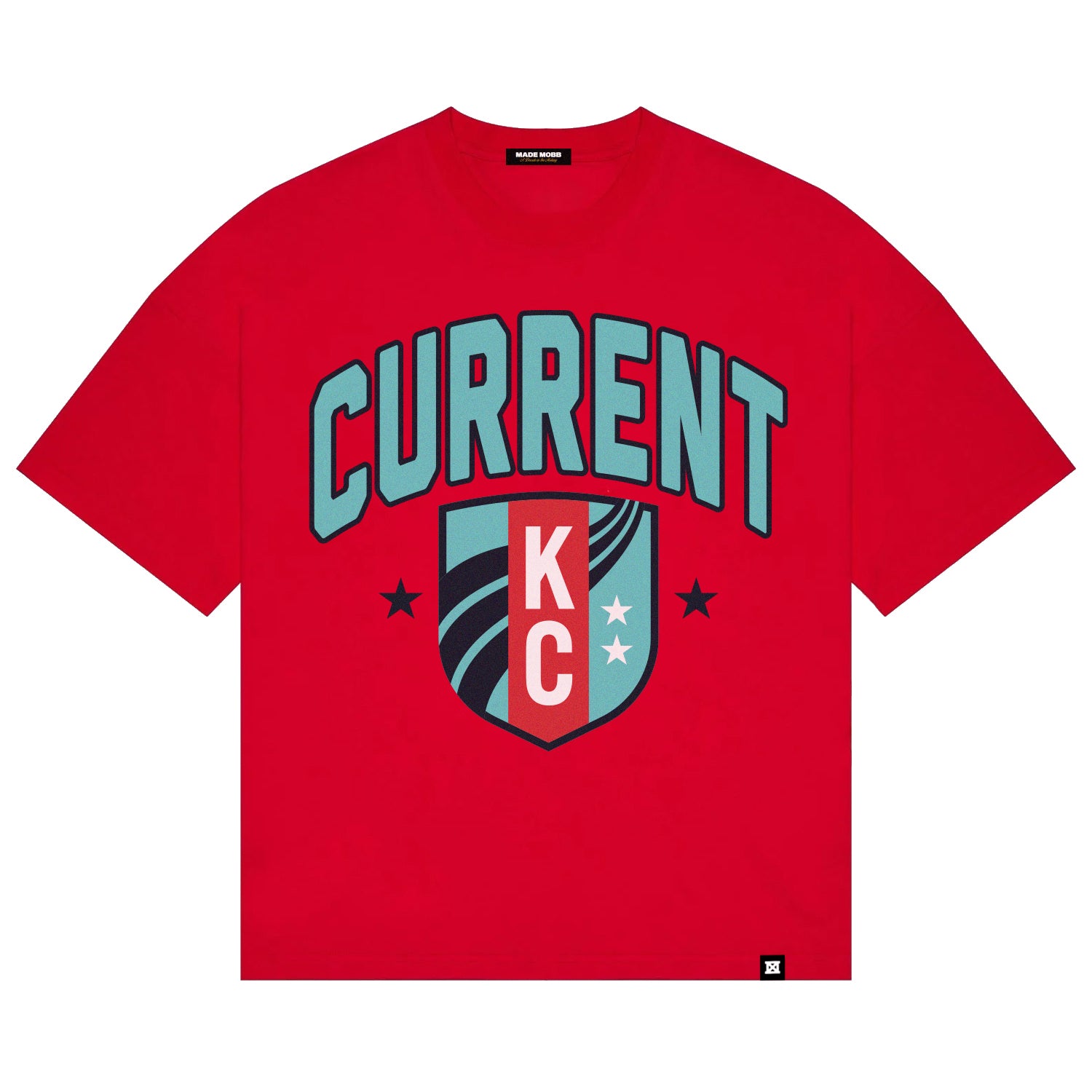KC Current Shield Tee - Red