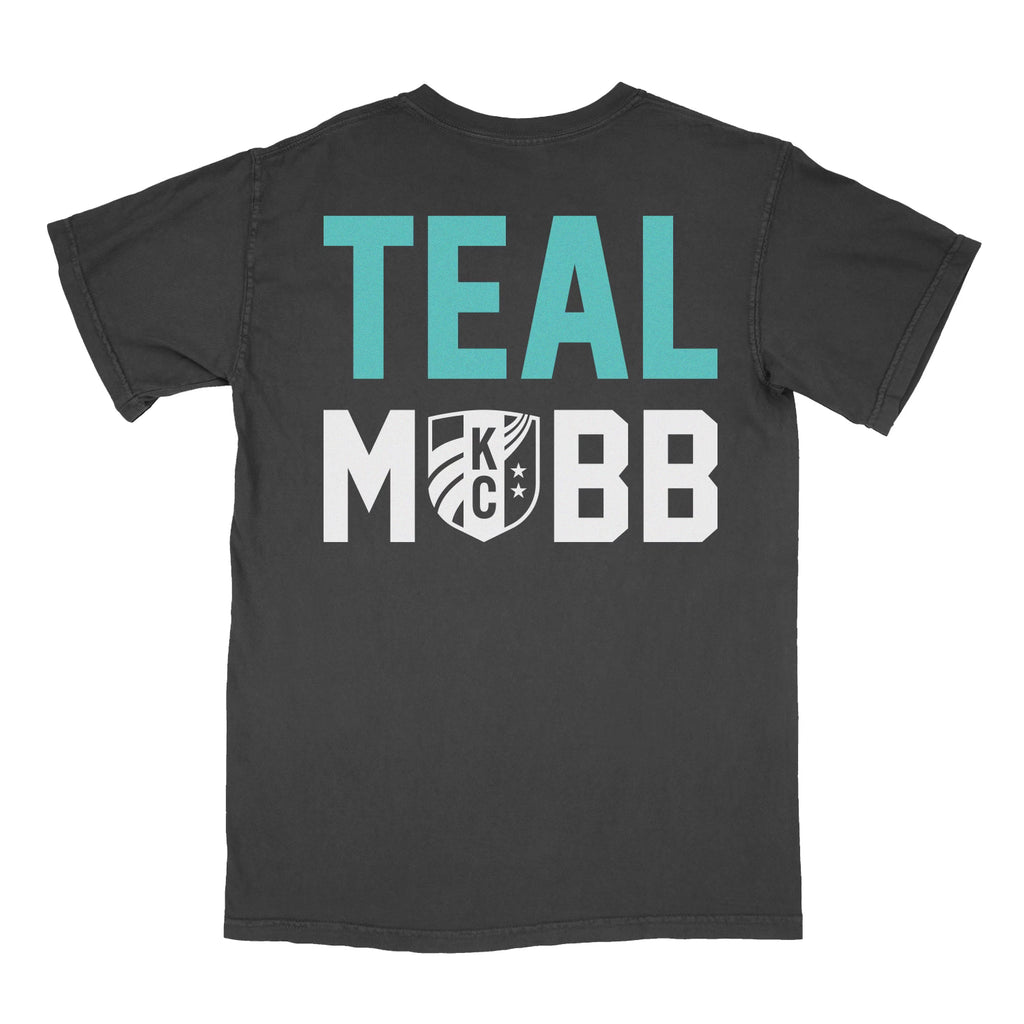 KC CURRENT X MADE MOBB: TEAL MOBB T-Shirt