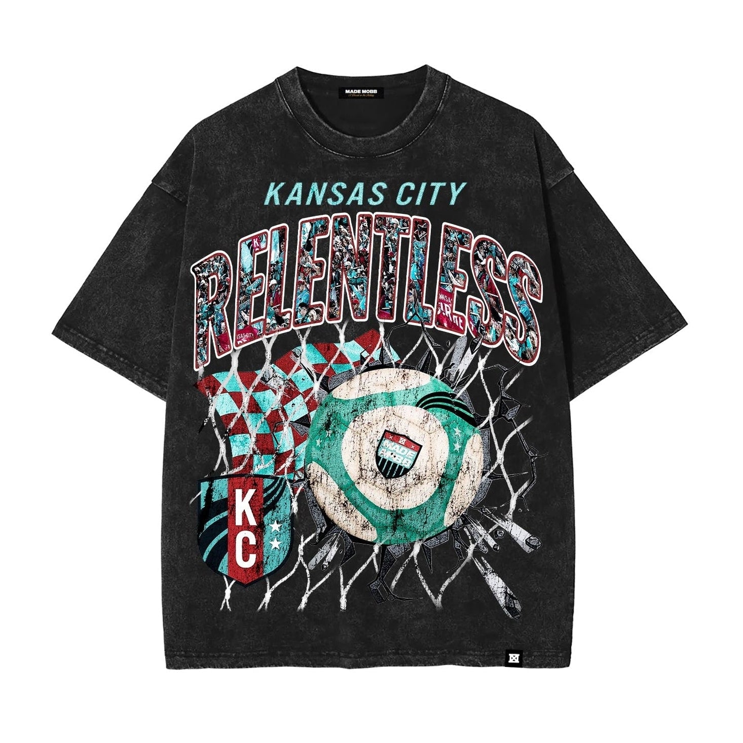 KC RELENTLESS Tee - KC CURRENT X MADE MOBB
