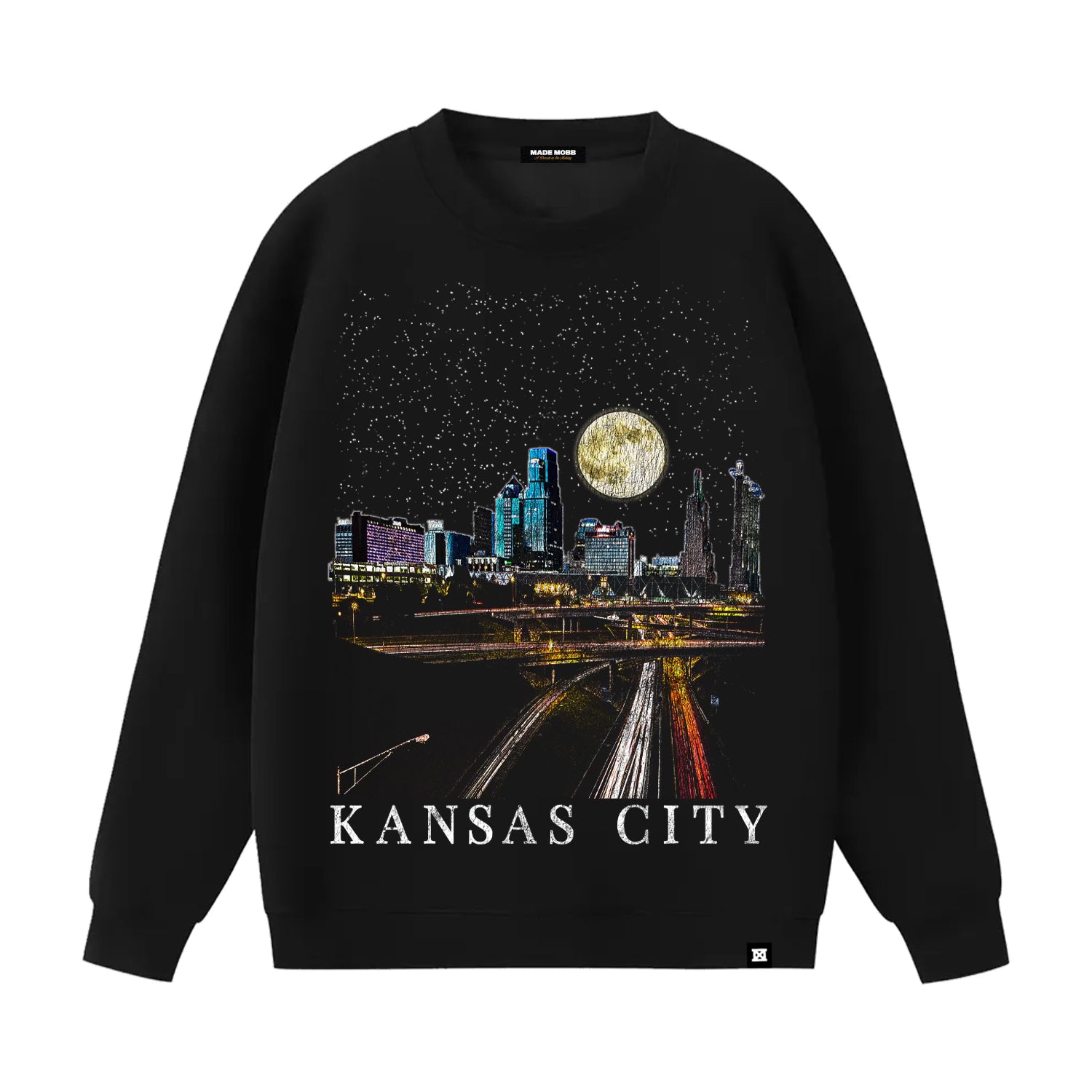 KC Highway Crewneck - Black