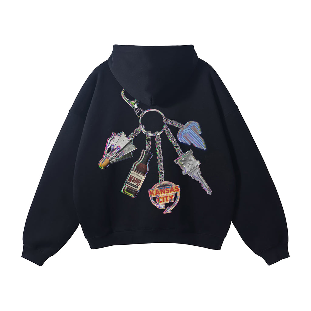 KC Charm Hoodie - Black