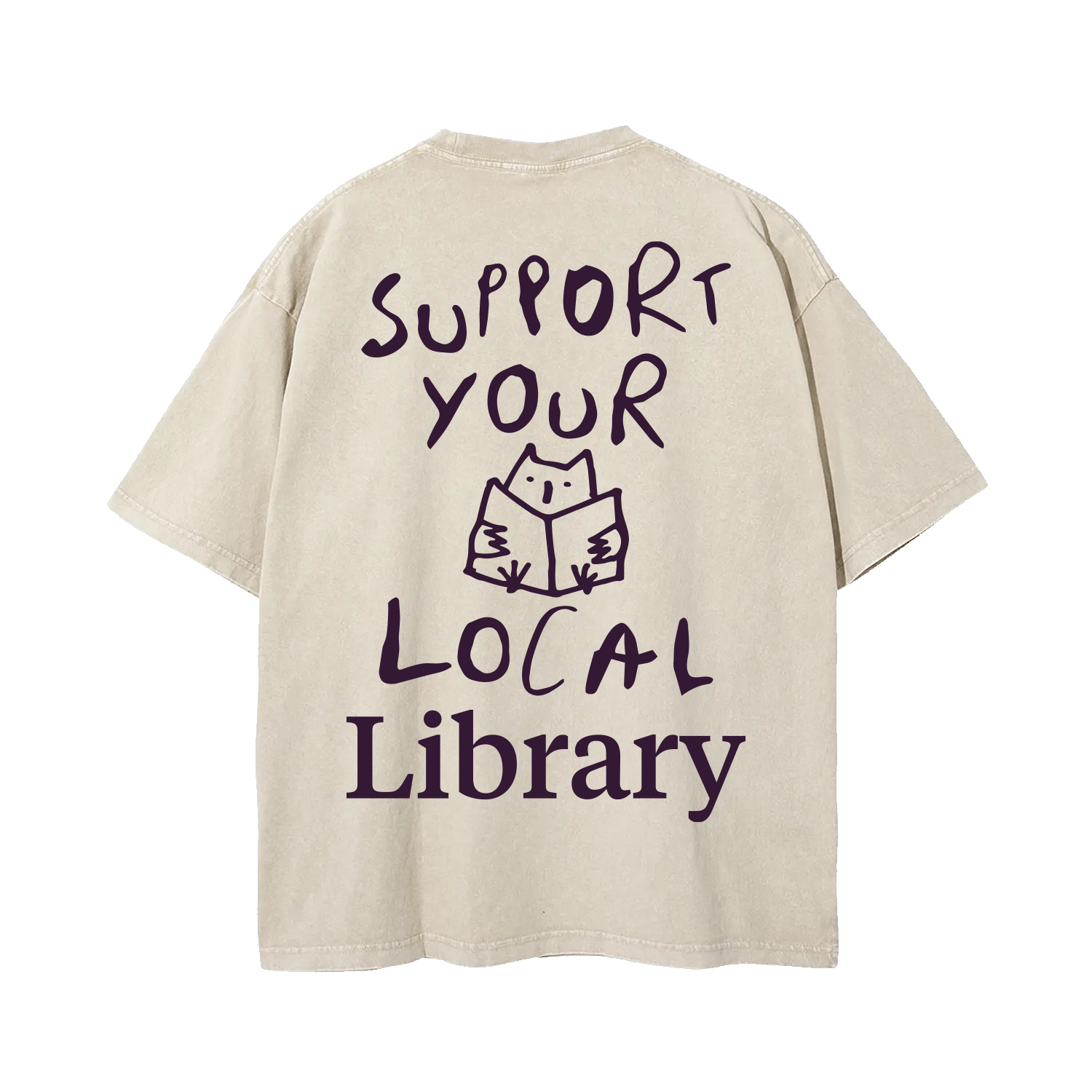 Support Your Local Library Tee - KCPL x MADE MOBB