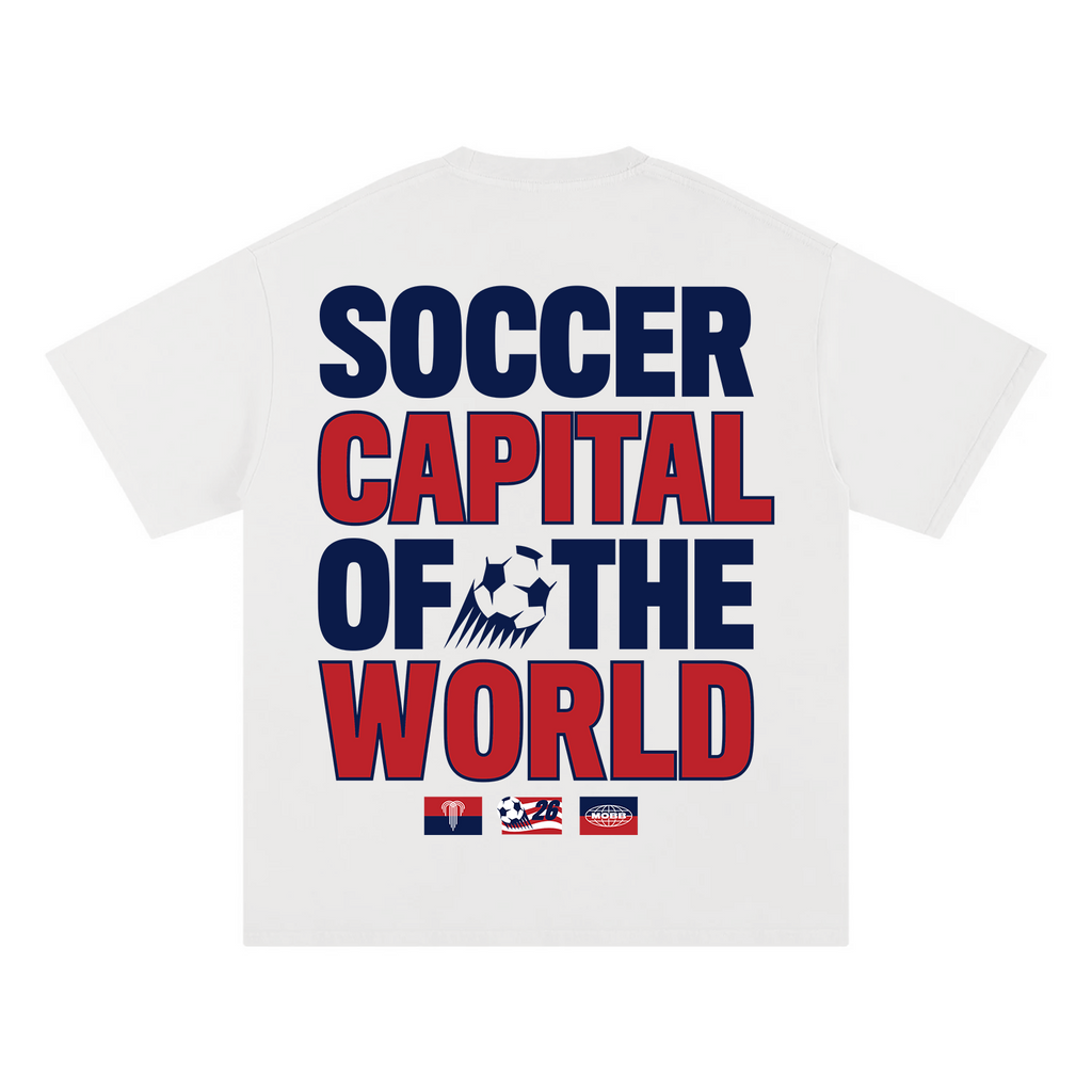 KC Soccer Tee - White