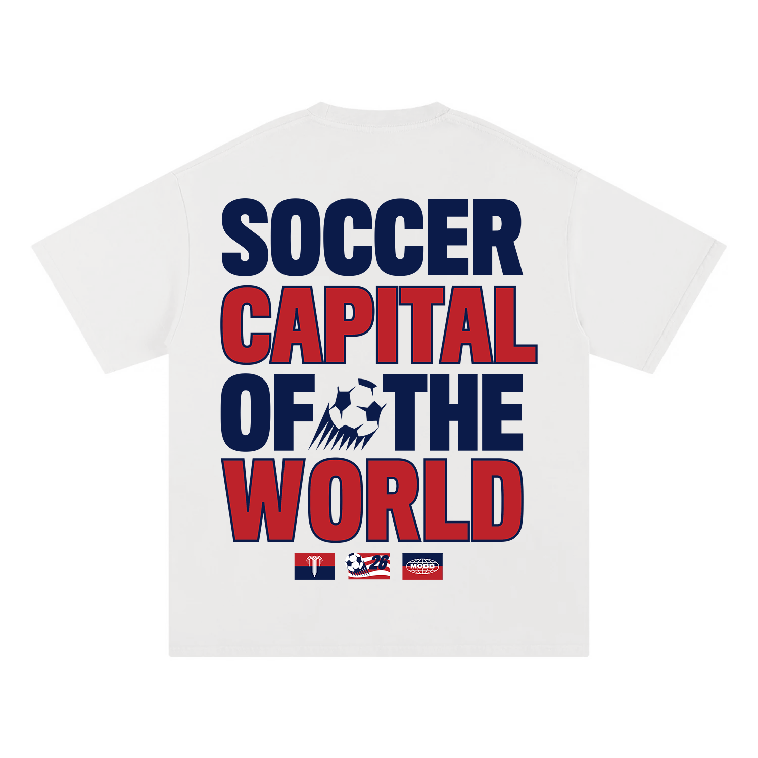 KC Soccer Tee - White