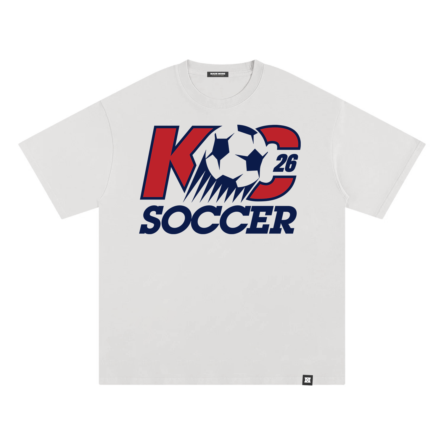 KC Soccer Tee - White