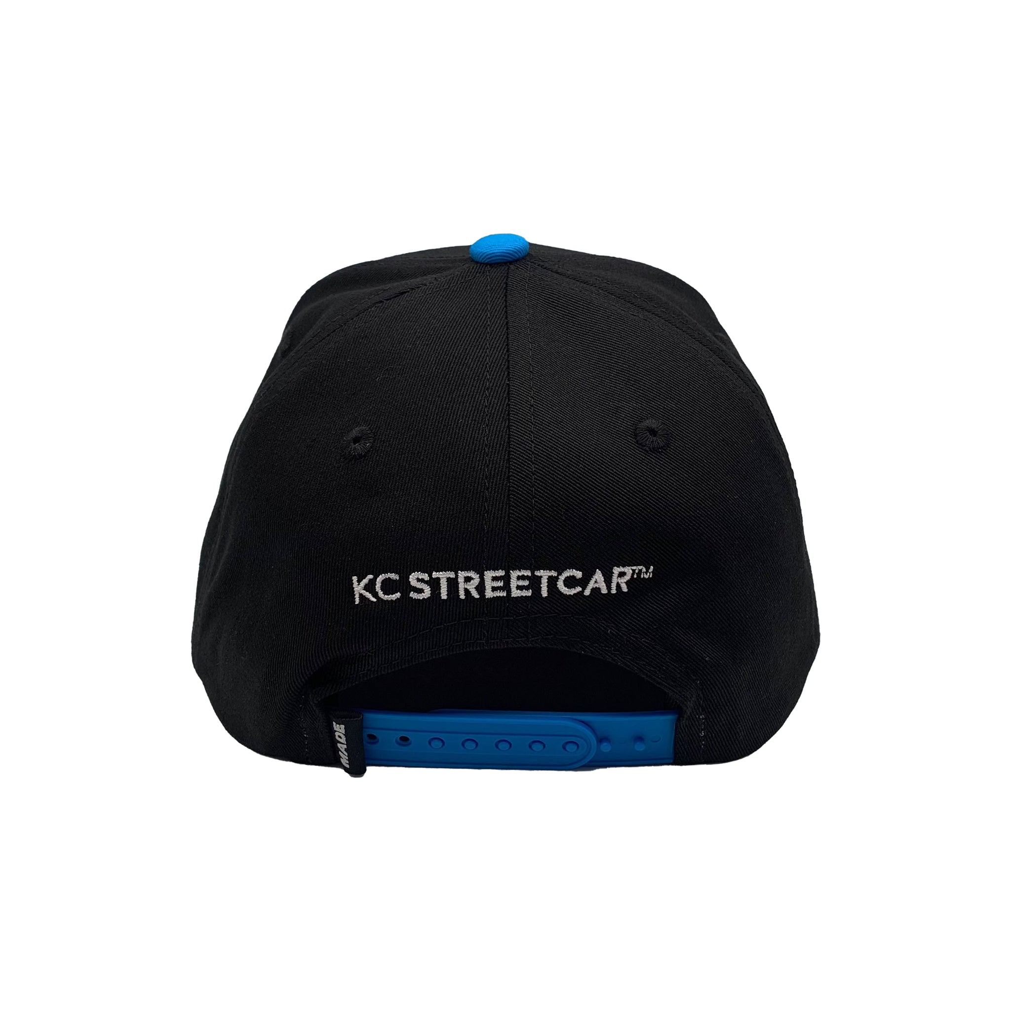 KC Streetcar x MADE MOBB Signature KC Snapback - Black/Blue