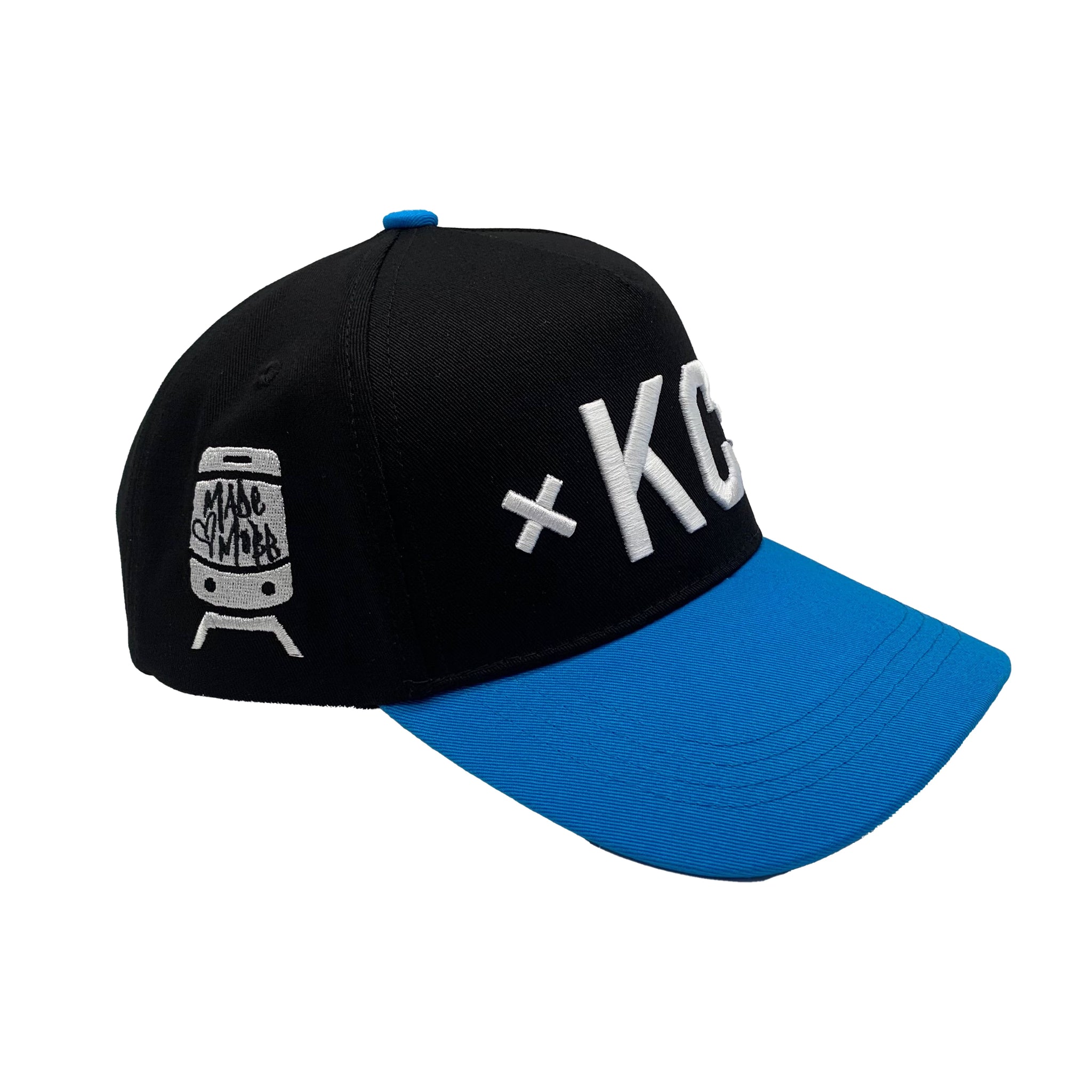 KC Streetcar x MADE MOBB Signature KC Snapback - Black/Blue