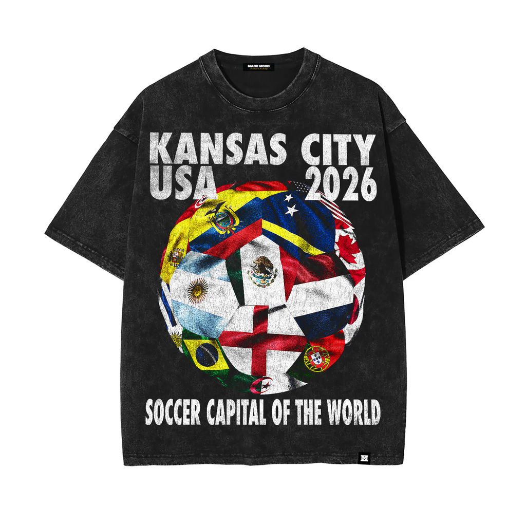 KC World Tour Tee - Black